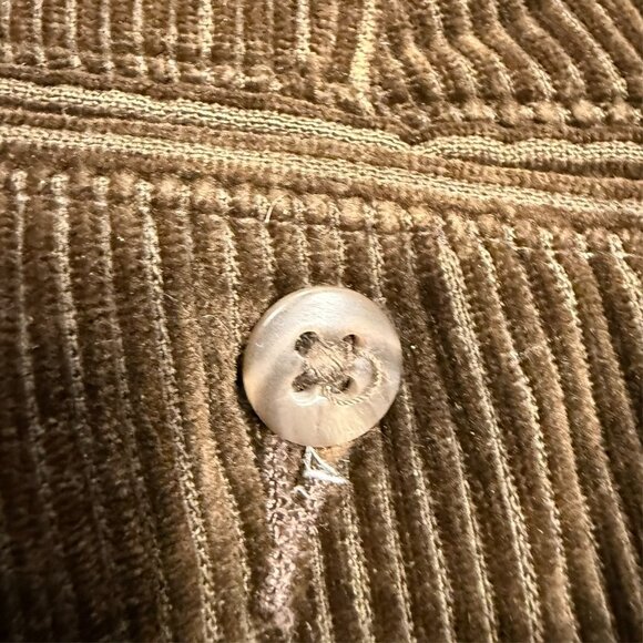 Vintage Polo Ralph Lauren Corduroy Pants Pleated Andrew Brown 100% Cotton 38x30 - Picture 9 of 9